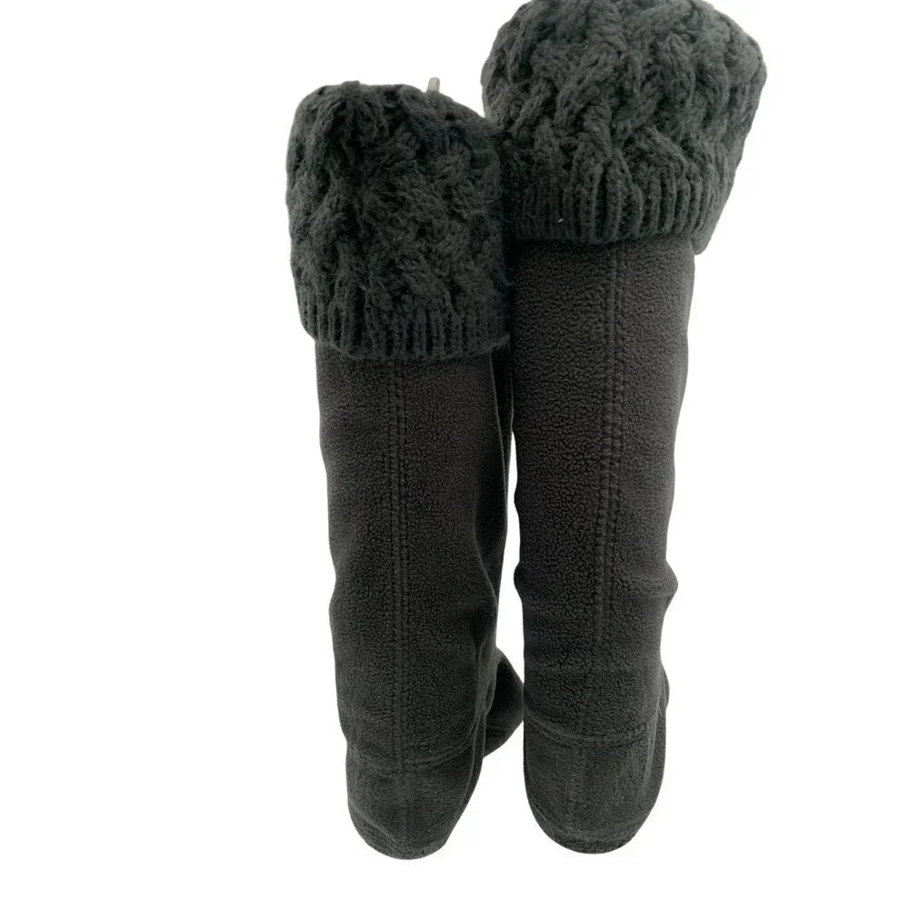 Women’s Hunter Gray Liner Boot Sock with a Wool Accent Size M
